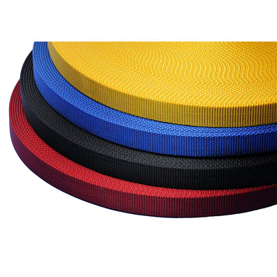 PMI Flat Webbing 1"– PMI 1" Flat Webbing is thicker and stronger than seatbelt webbing and is ideal for creating slings, anchorages, and hasty seats. MBS of 6000 lbf, 150ft lengths – Now available at MTN Shop US.