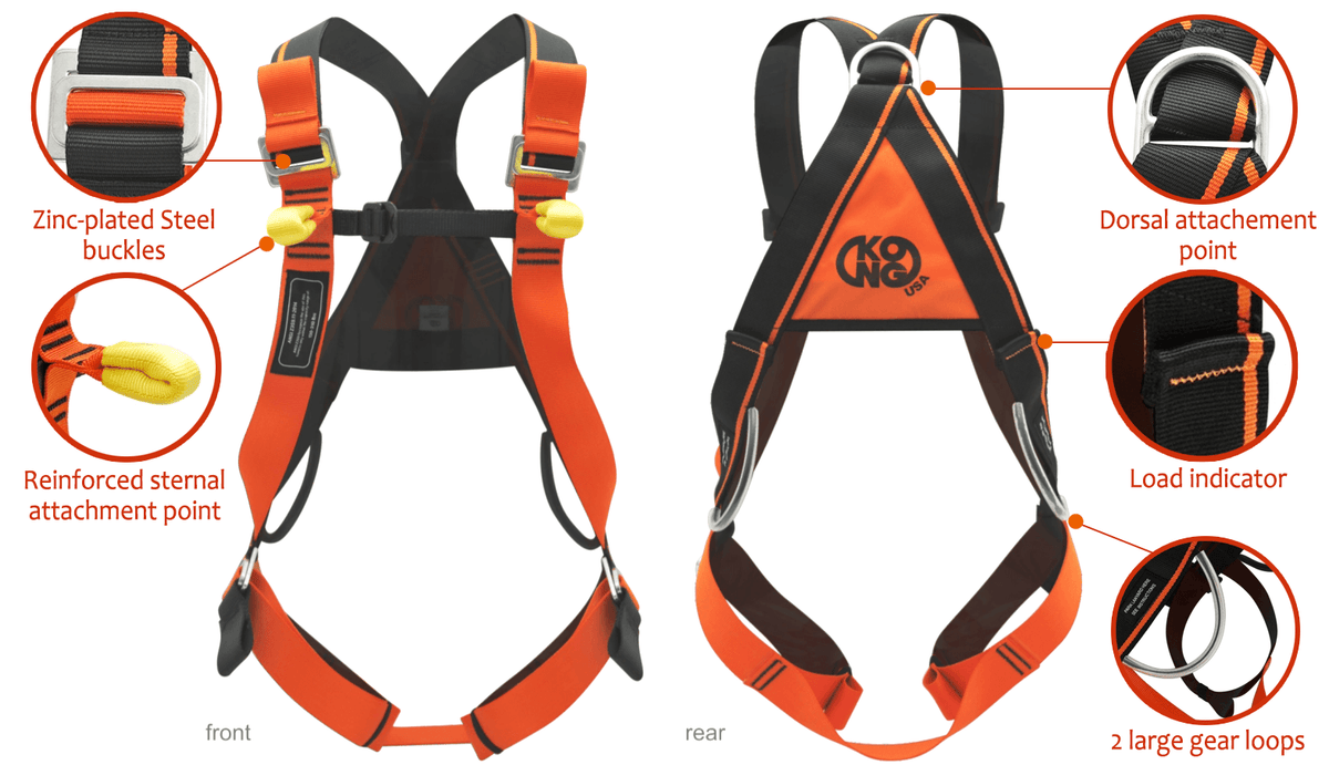Kong Full Body Harness- Sierra Duo ANSI - imagen 2
