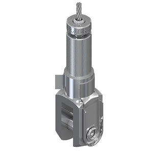 Griplock - Agarre para cable de 3/32" y 1/8" con pasador de bloqueo