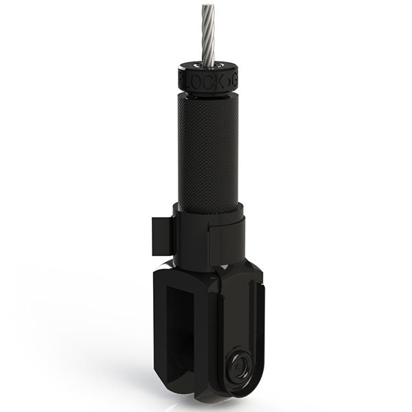 Griplock - Black Grip for 3/32" & 1/8" cable with Locking Pin– – Now available at MTN Shop US.