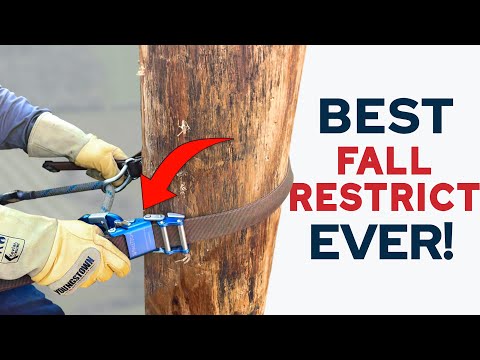 APEX™ Pro Adjustable Wood Pole Fall Restrict Device, Secondary Rope Positioning Lanyard - imagen 2