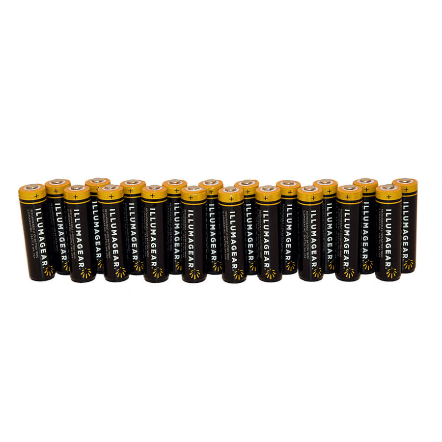 Baterías recargables de iones de litio ilumagear