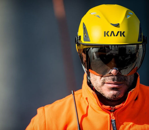 KASK SuperPlasma Visor V2– KASK's Visor V2 is a helmet visor compatible with the Superplasma helmet line. Great eye protection with an anti-fog and scratch resistant lens. CE EN 166. – Now available at MTN Shop US.