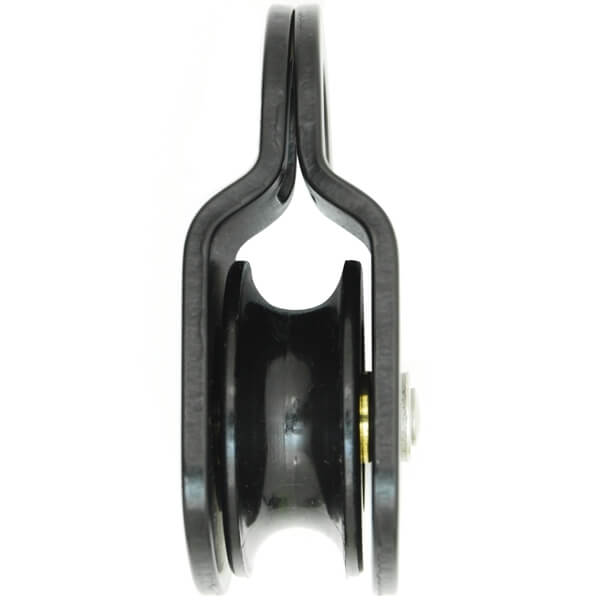 Kong Pulley Swing– Compact pulley with mobile side plates and bushings. For ropes up to ⌀11mm. Available in 4 versions. Efficiency: 87%. Breaking Strength: 30kN. – Now available at MTN Shop US. - imagen 2