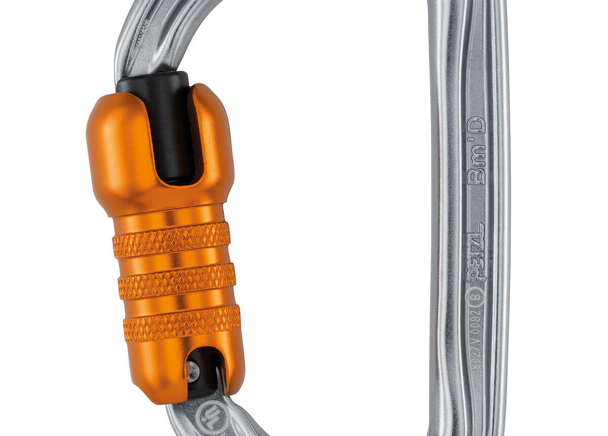 Petzl Bm'D H-Frame Carabiner - Reinforced Sleeve - imagen 4