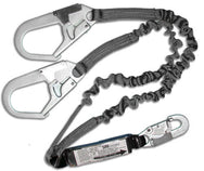ProPlus Shock Absorbing Lanyard Dual Leg - Oversized Hook - imagen 2