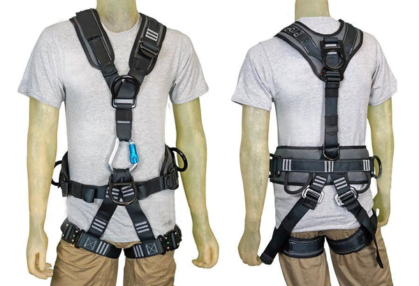 ProPlus Rope Access Harness– Rope Access™ harness is a full body harness designed for rope access activities and fall arrest conditions. Made in USA. Meets OSHA regulations & ANSI standards – Now available at MTN Shop US.