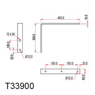 Doughty Wall Bracket- Light-duty& Heavy-duty- MTN Shop - imagen 3