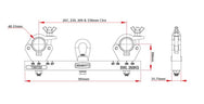 Doughty Solid Hanging Truss Adapter (Aluminum). Supplied by MTN Shop EU - imagen 4