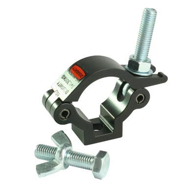 Doughty Slim & Lightweight Hook Clamp(Black) fits ⌀1.9-2'' bar. Supplied by MTN Shop  - imagen 4