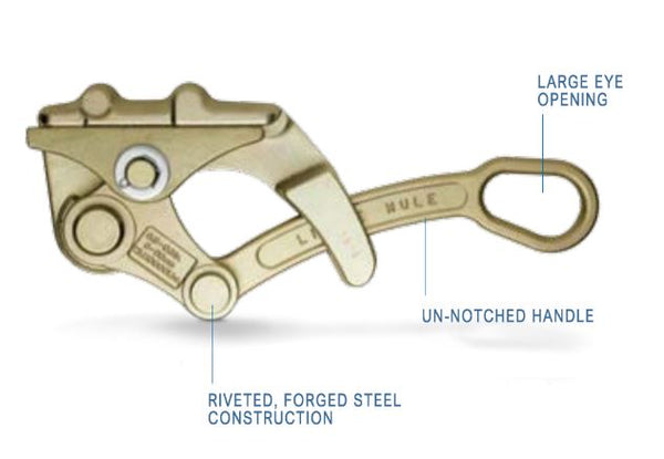 CM Lineman's Wire Grip - Standard Model– Extra large superior grade webbing with double side plate housing design. Positive load holding in all environments. – Now available at MTN Shop US.